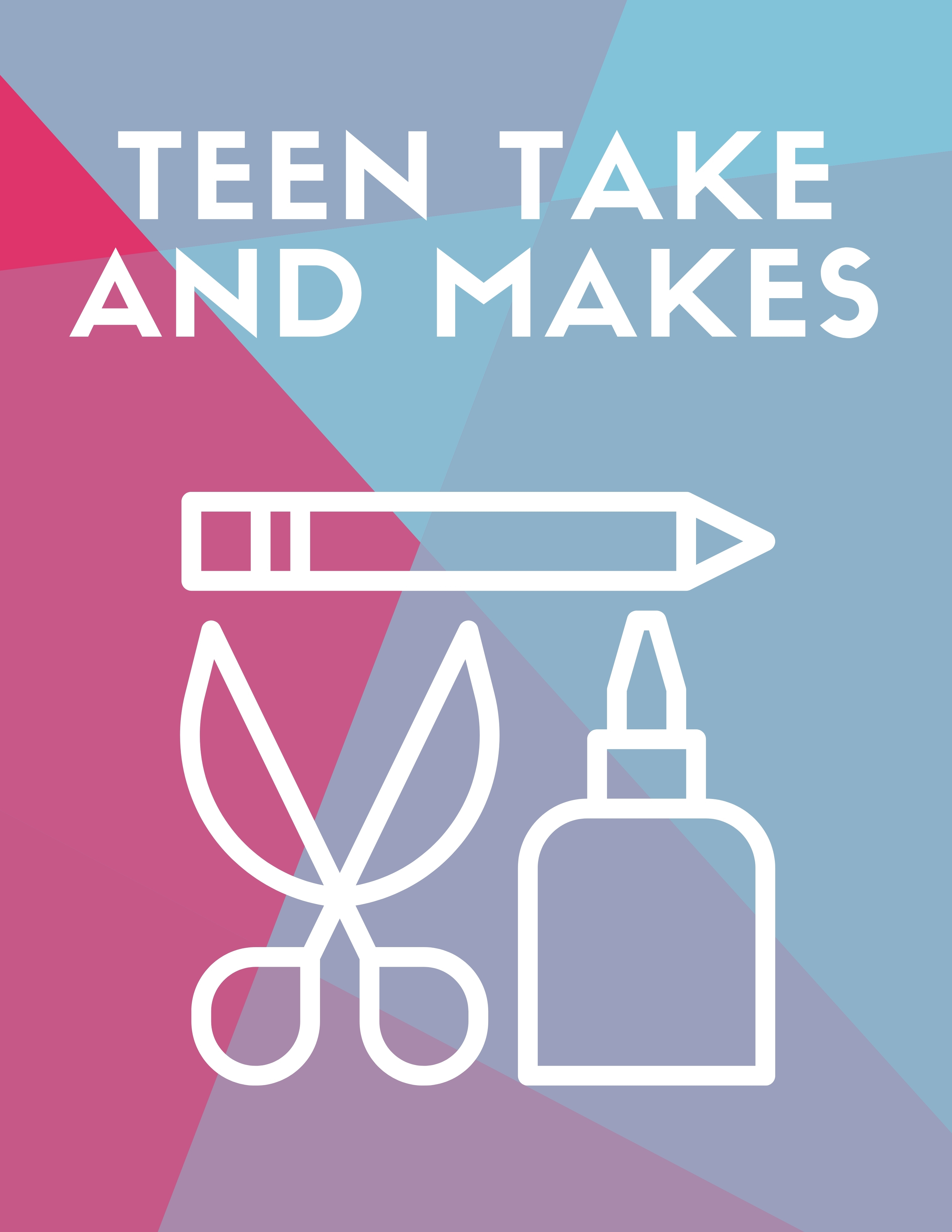 Teen Take & Make Banner