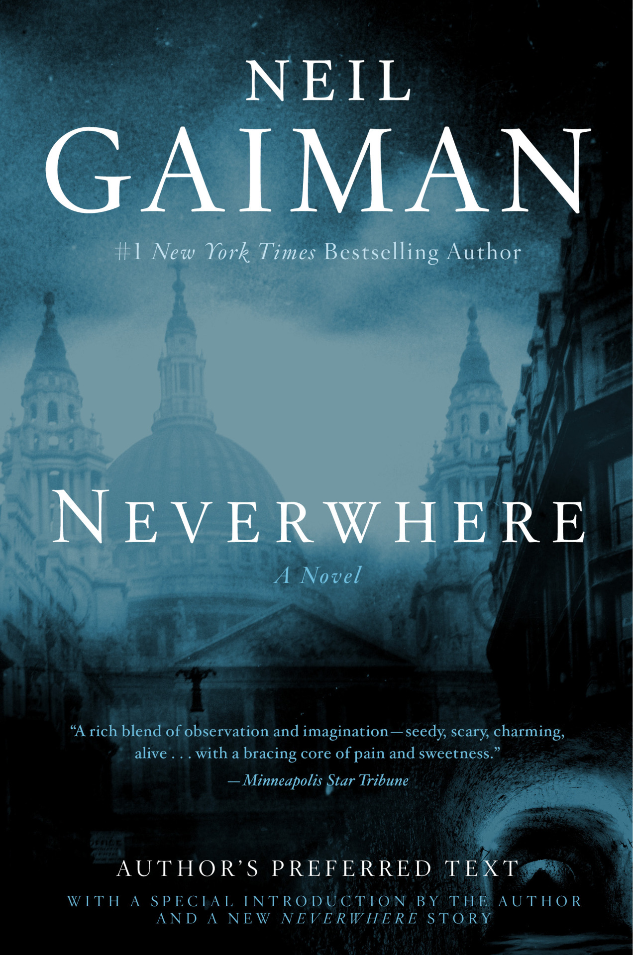 Neverwhere by Neil Gaiman Book Cover