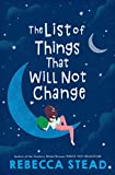 cover of book "The List of Things That Will Not Change"