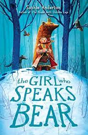 The Girl Who Speaks bear book cover