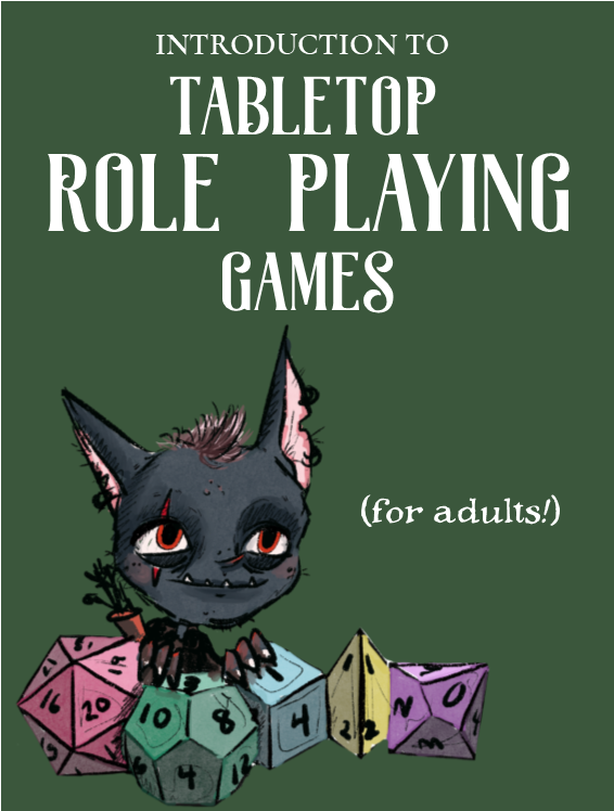 TTRPG Introduction - featuring cat with dice