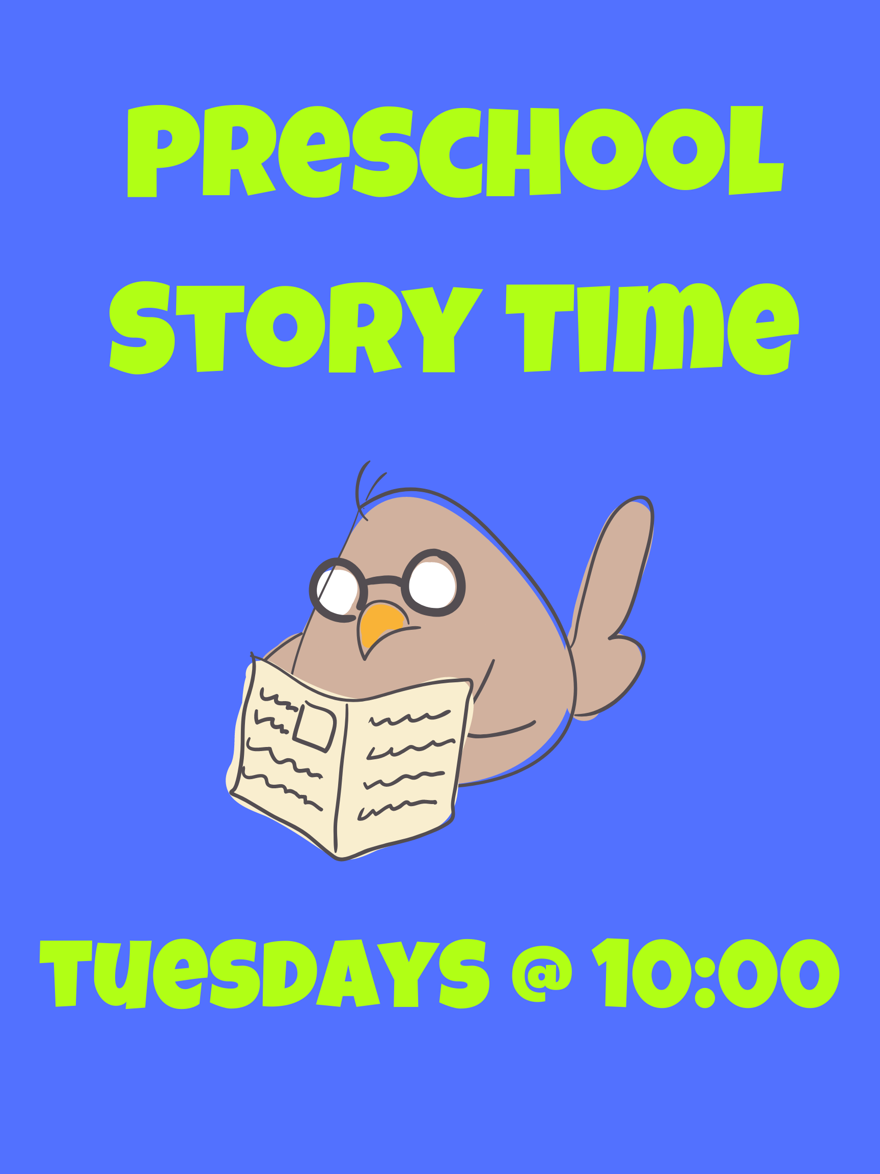 Preschool Story Time Image