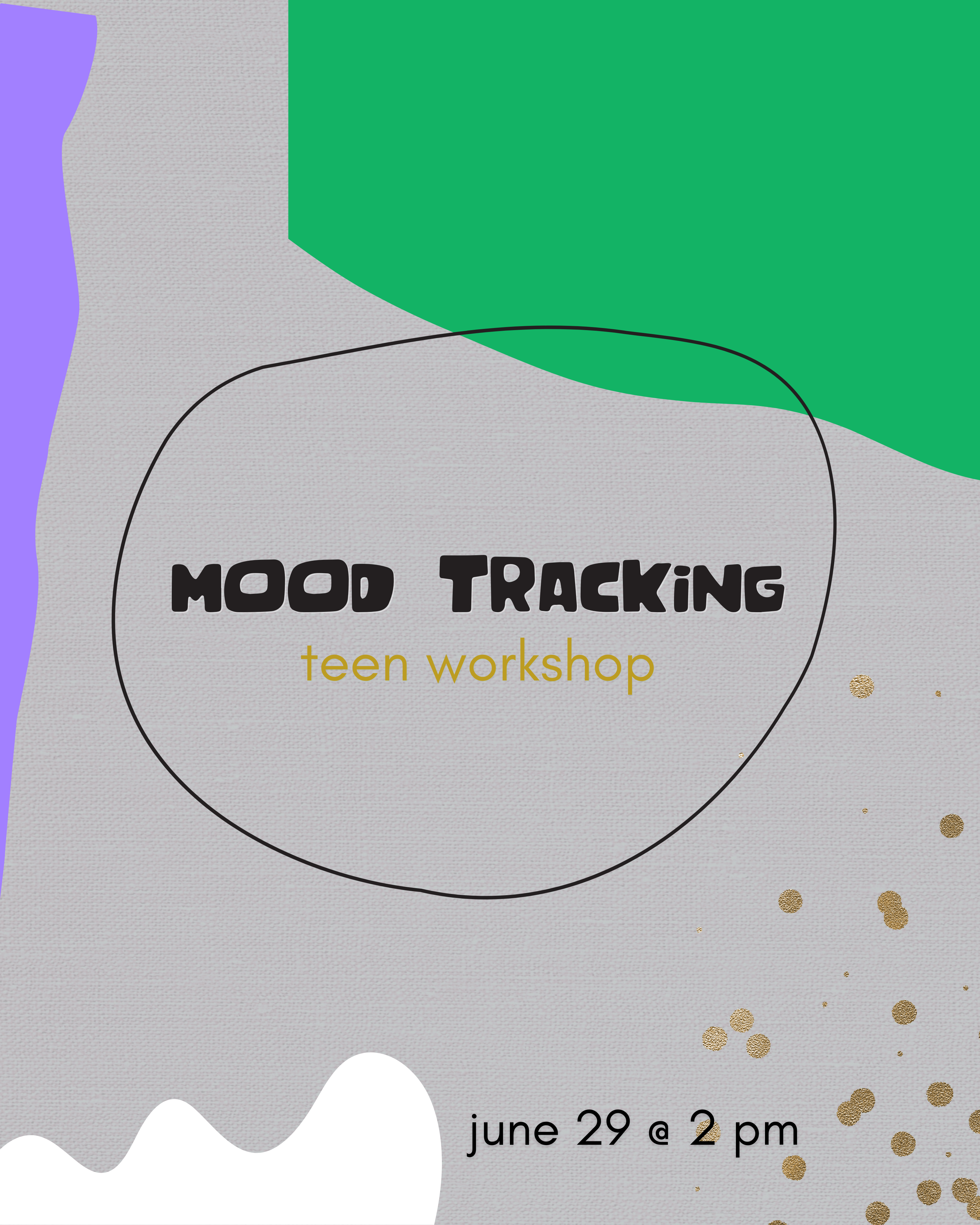 Text-based image reading: Mood Tracking / teen workshop / June 29 @ 2 PM