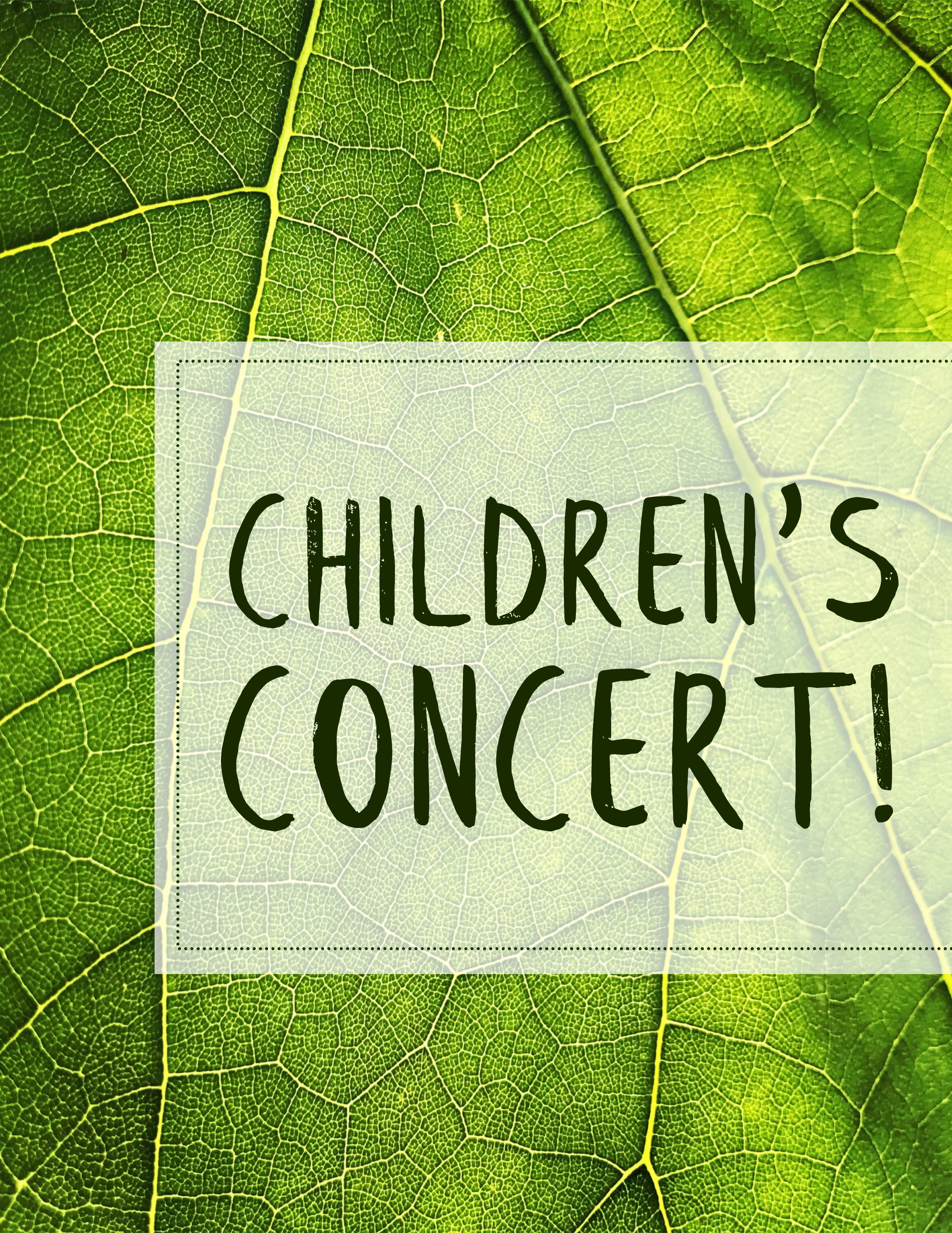 Children's Concert!