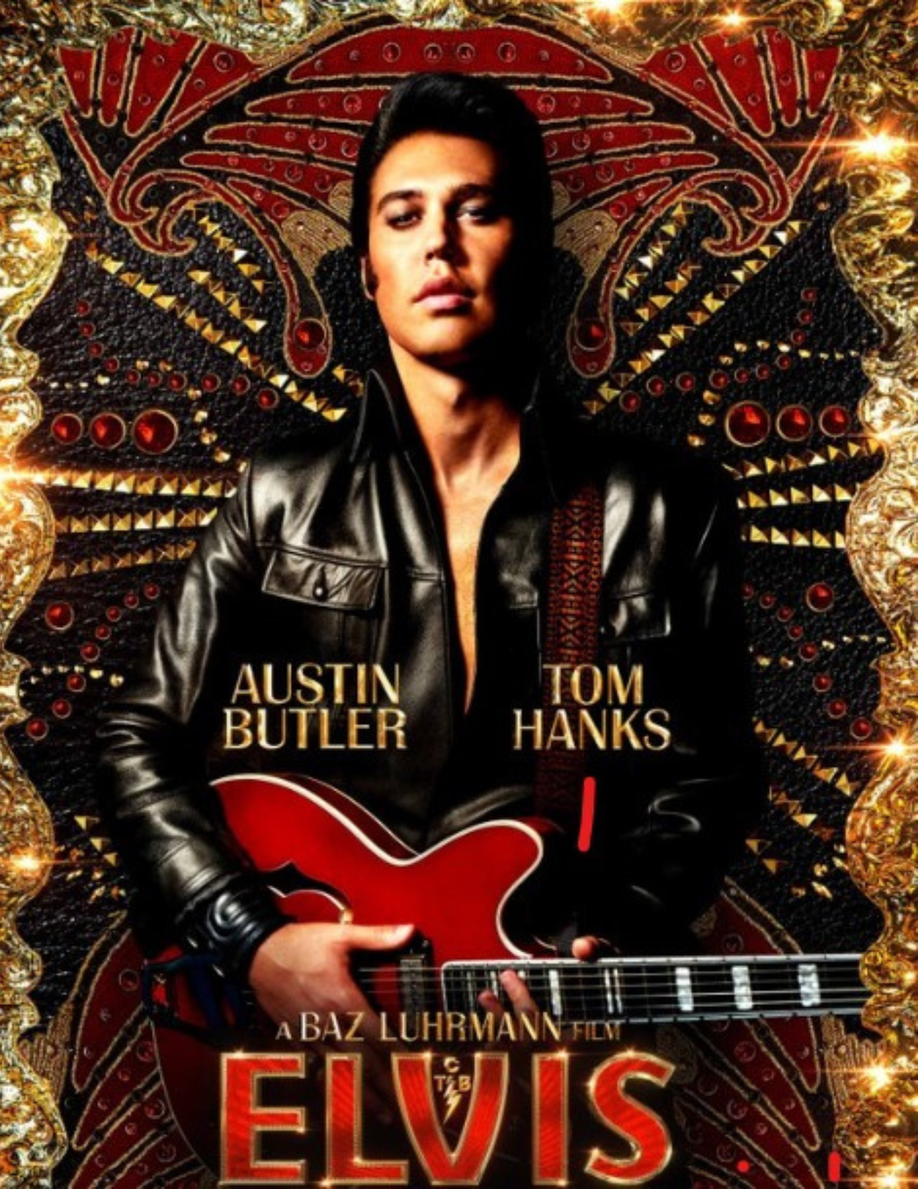 Elvis Guitar Austin Butler Tom Hanks