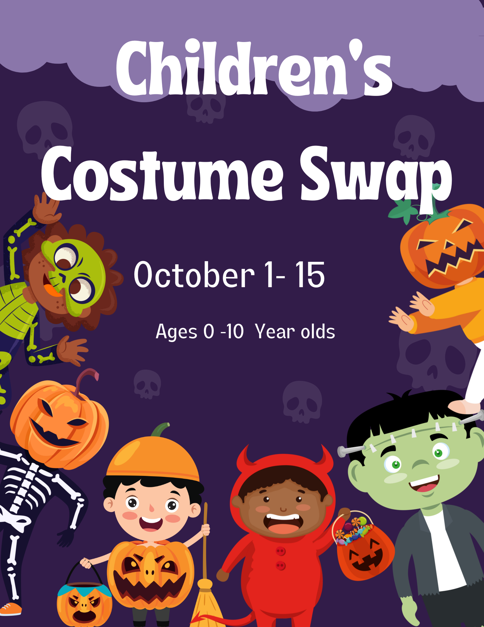 Halloween costume swap: Donations accepted through today, Monday morning, Activity-events