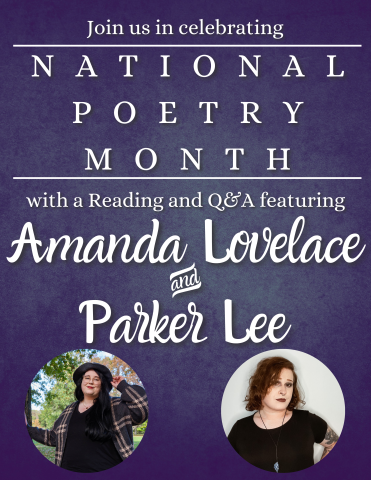 Amanda Lovelace and Parker Lee Poetry Reading