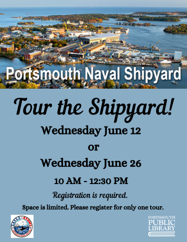 Tour the Shipyard! Portsmouth Naval Shipyard aerial photo