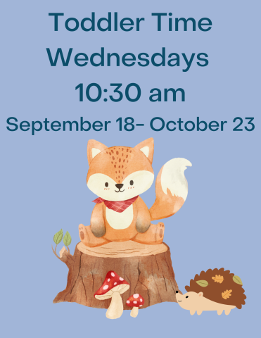 Toddler Time Wednesdays 10:30 AM