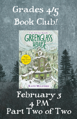 Grades 4+5 Book Club Part Two of Two