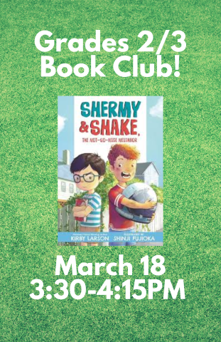 Grades 2/3 Book Club 