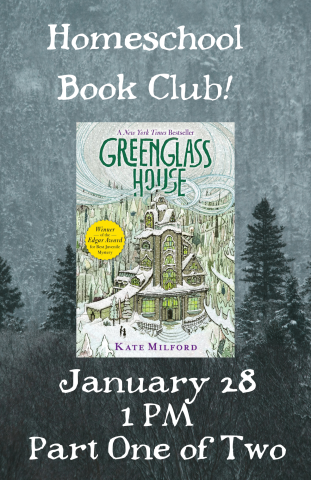 Homeschool Book Club January 28 1 PM