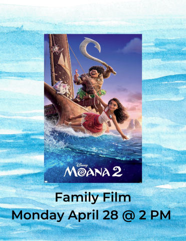 Moana event poster