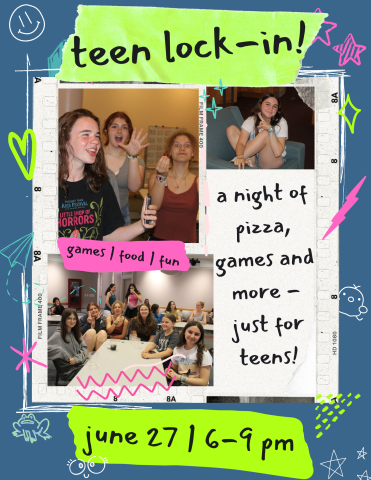 teen lock in collage
