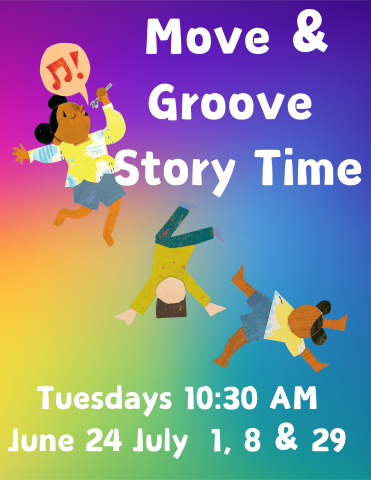Move and Groove Story Time Poster 