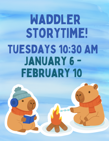 Waddler Storytime Tuesdays 10:30AM January thru February