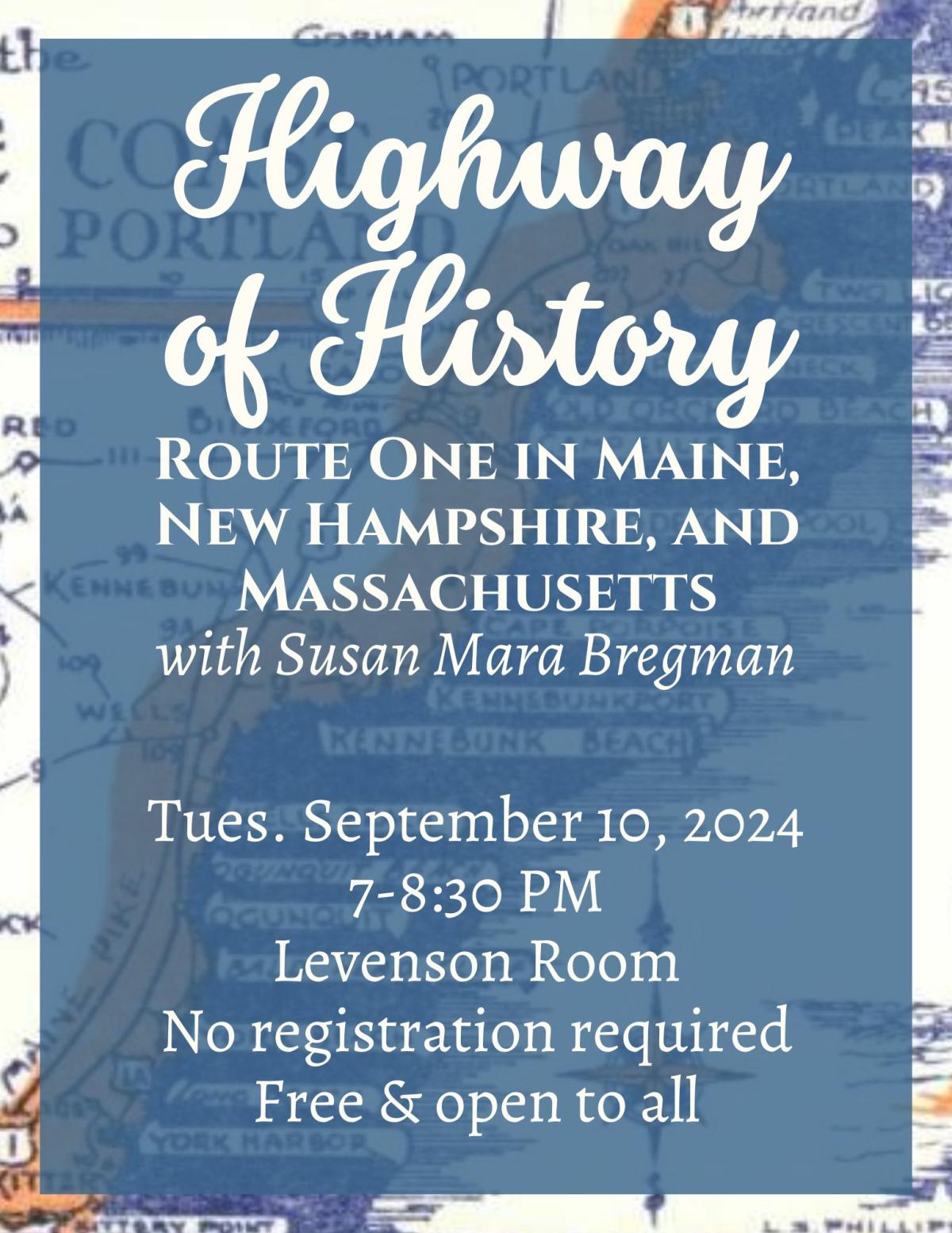 Highway of History event poster